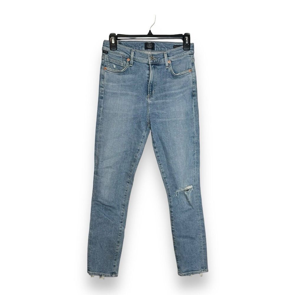 Citizens of Humanity Rocket Crop‎ Jeans Womens Size 26 High Rise Skinny Denim